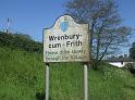 No 257 - English and Welsh sign at Wrenbruy 